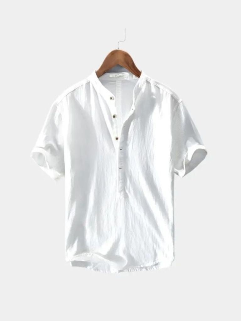 Essential Short Sleeve Linen Shirt