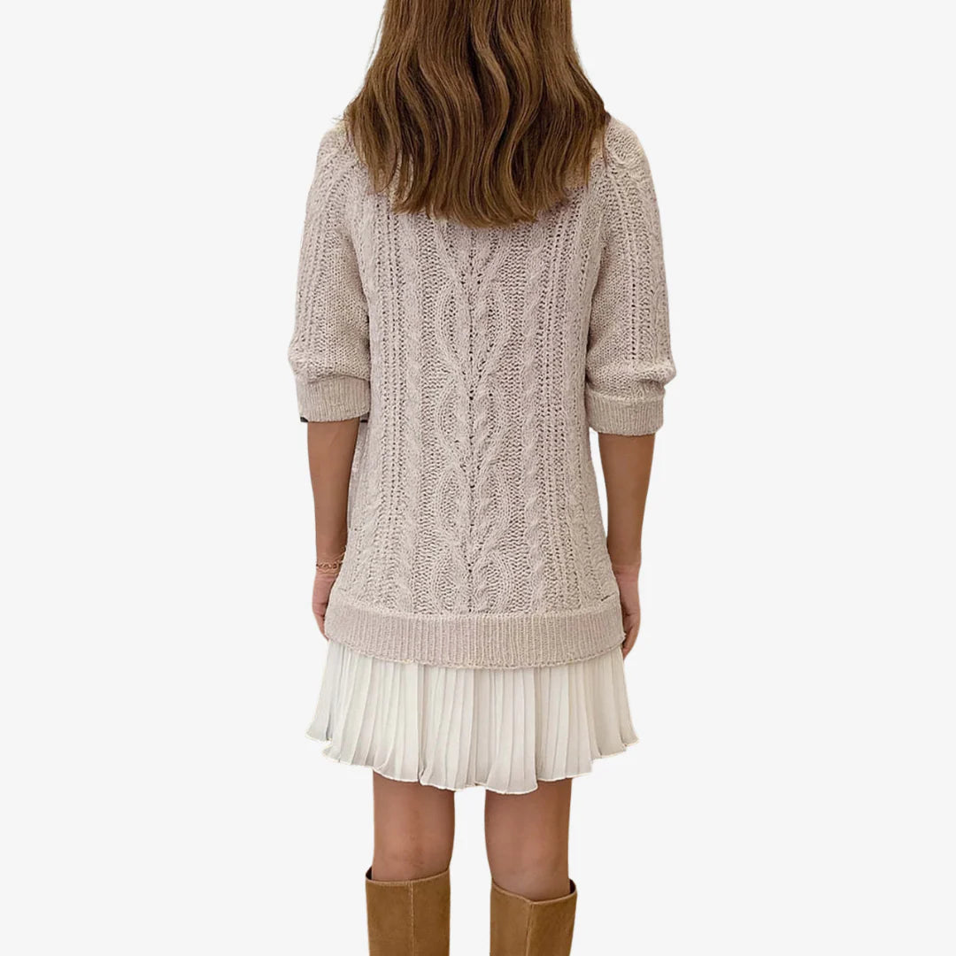 Amara™ – Knitted Sweater Dress
