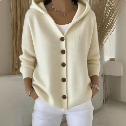 Signature Hooded Cardigan