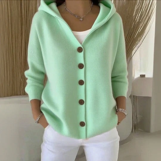 Signature Hooded Cardigan
