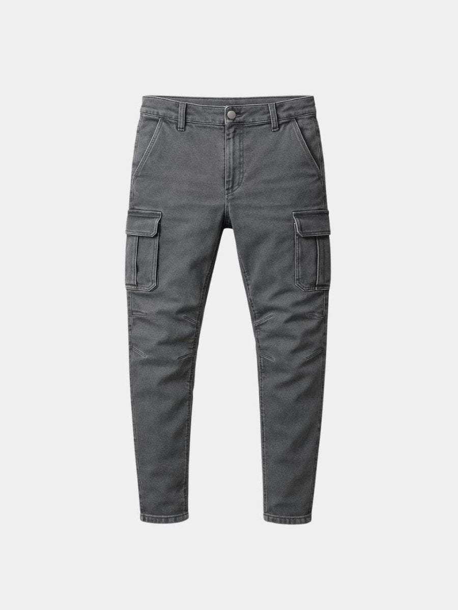 Denim Jean Cargo Trousers