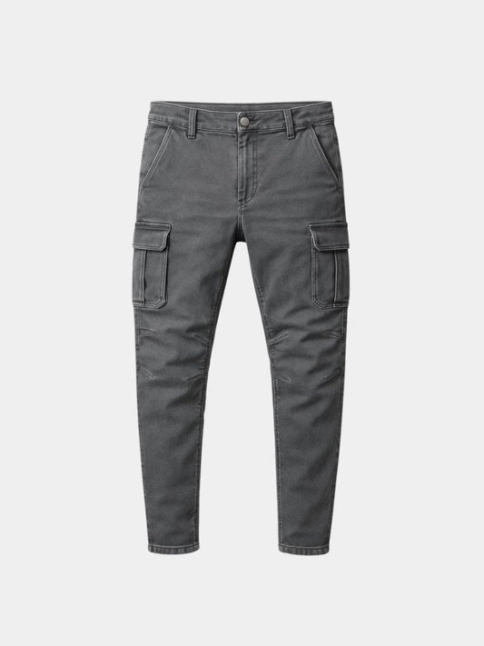 Denim Jean Cargo Trousers