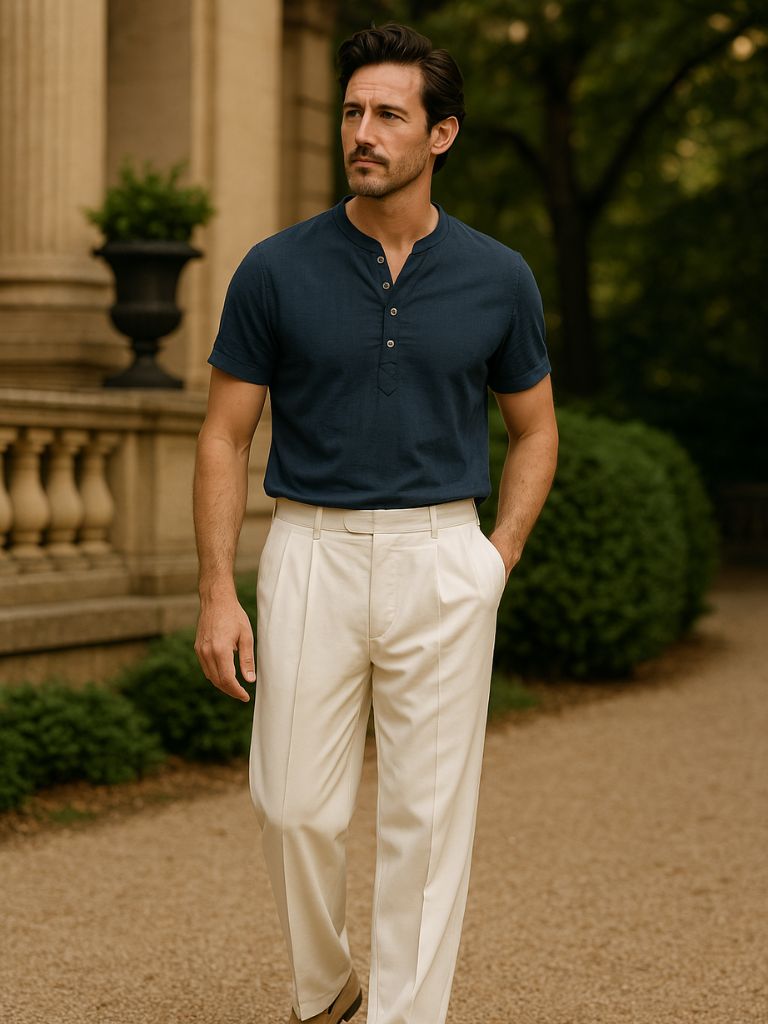 Essential Short Sleeve Linen Shirt