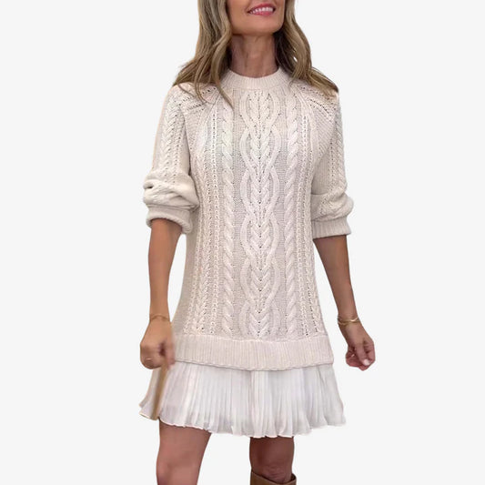 Amara™ – Knitted Sweater Dress