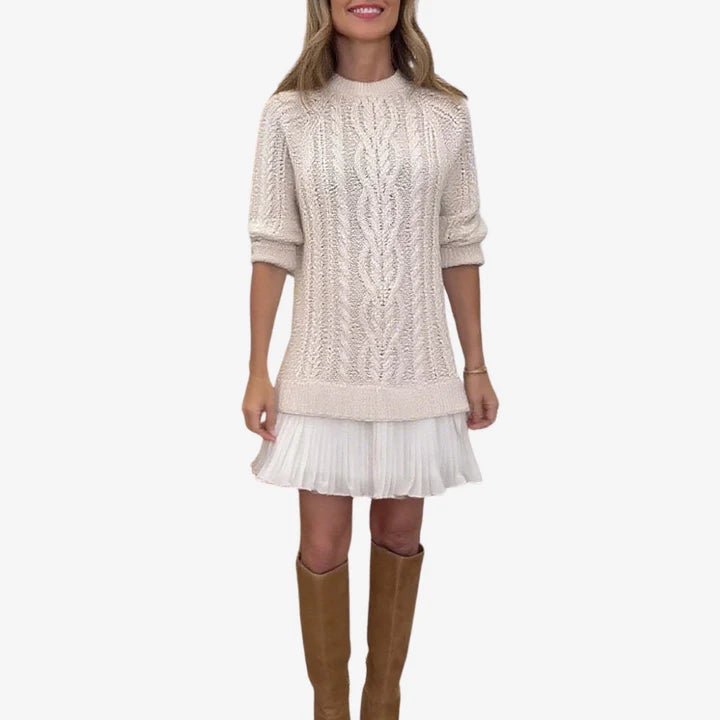 Amara™ – Knitted Sweater Dress