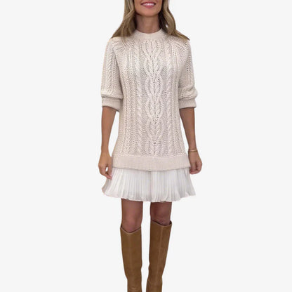 Amara™ – Knitted Sweater Dress