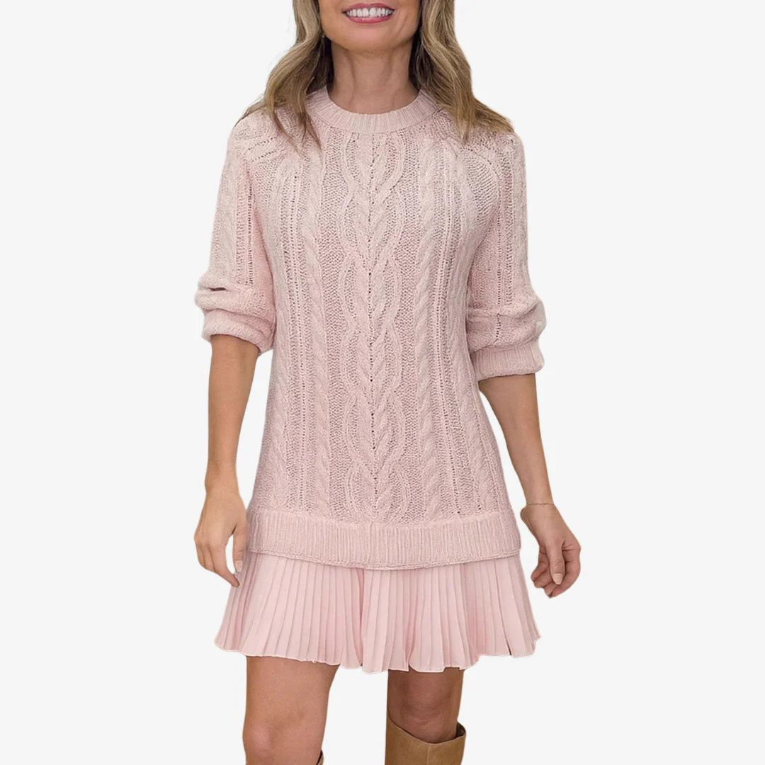 Amara™ – Knitted Sweater Dress