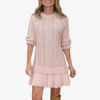 Amara™ – Knitted Sweater Dress