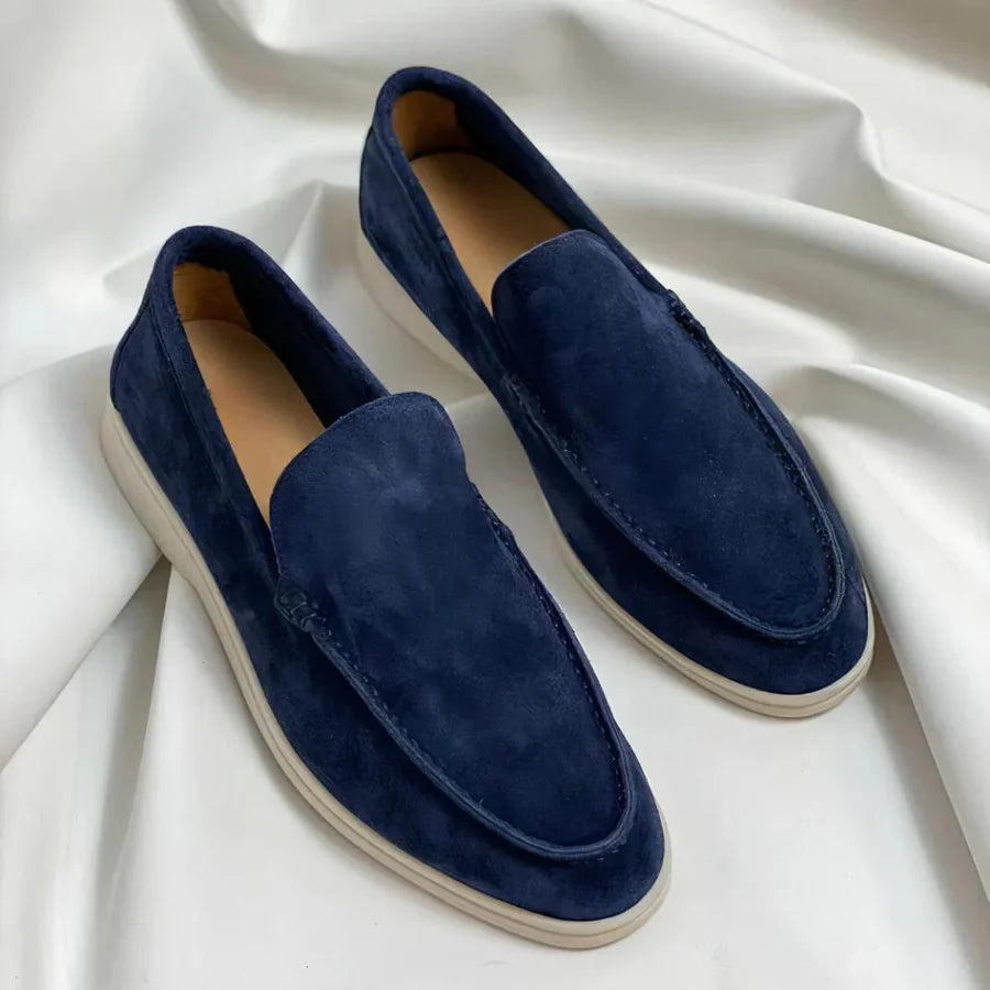 Marcellé™ Tailored Suede Loafers