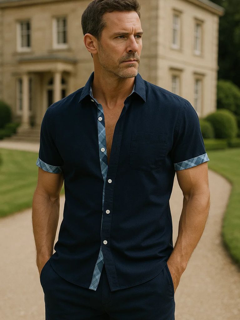 Ocean Detail Casual Shirt